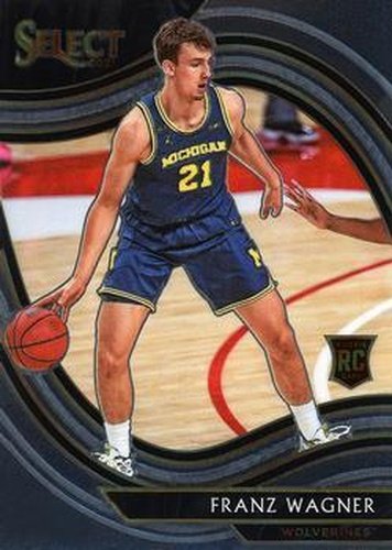 #284 Franz Wagner - Michigan Wolverines - 2021 Panini Chronicles Draft Picks Basketball