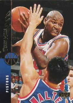 #284 Terry Mills - Detroit Pistons - 1994-95 Upper Deck Basketball