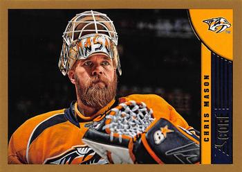 #284 Chris Mason - Nashville Predators - 2013-14 Score - Gold Hockey