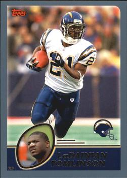 #285 LaDainian Tomlinson - San Diego Chargers - 2003 Topps Football