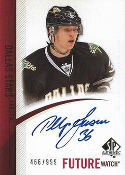 #285 Philip Larsen - Dallas Stars - 2010-11 SP Authentic Hockey