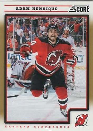 #285 Adam Henrique - New Jersey Devils - 2012-13 Score - Gold Rush Hockey