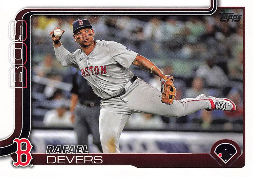 #285 Rafael Devers - Boston Red Sox - 2025 Topps Baseball