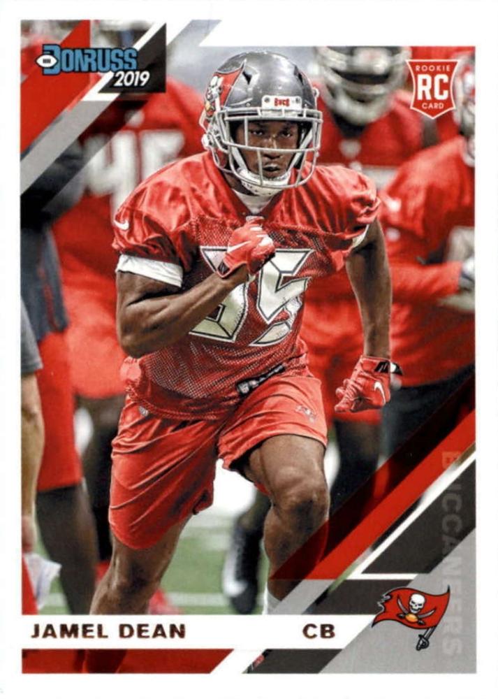 #285 Jamel Dean - Tampa Bay Buccaneers - 2019 Donruss Football