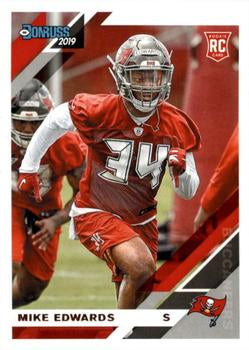 #286 Mike Edwards - Tampa Bay Buccaneers - 2019 Donruss Football