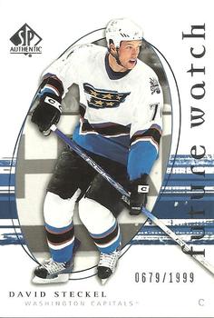 #286 David Steckel - Washington Capitals - 2005-06 SP Authentic Hockey