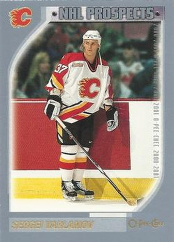 #286 Sergei Varlamov - Calgary Flames - 2000-01 O-Pee-Chee Hockey