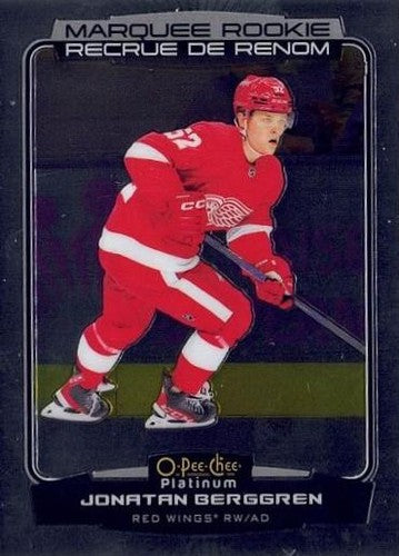 #287 Jonatan Berggren - Detroit Red Wings - 2022-23 O-Pee-Chee Platinum Hockey
