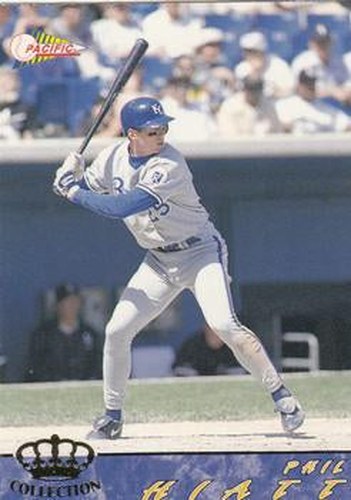 #287 Phil Hiatt - Kansas City Royals - 1994 Pacific Baseball