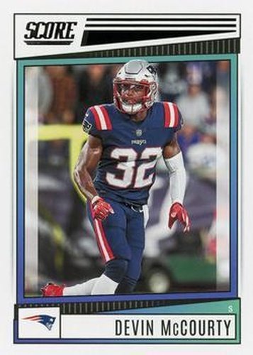#287 Devin McCourty - New England Patriots - 2022 Score Football