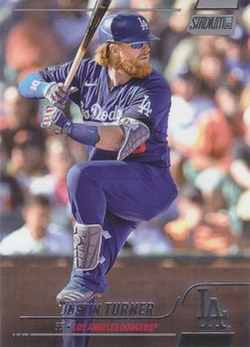 #287 Justin Turner - Los Angeles Dodgers - 2022 Stadium Club Baseball