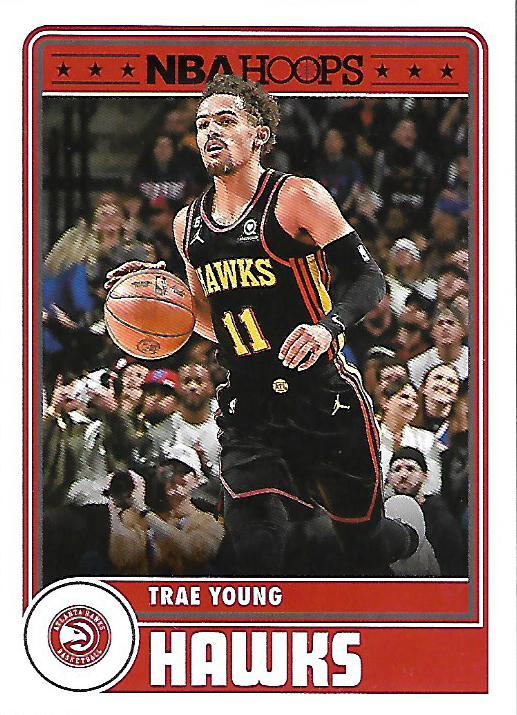 #288 Trae Young - Atlanta Hawks - 2023-24 Hoops Basketball