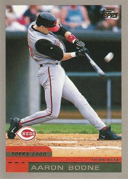#288 Aaron Boone - Cincinnati Reds - 2000 Topps Baseball