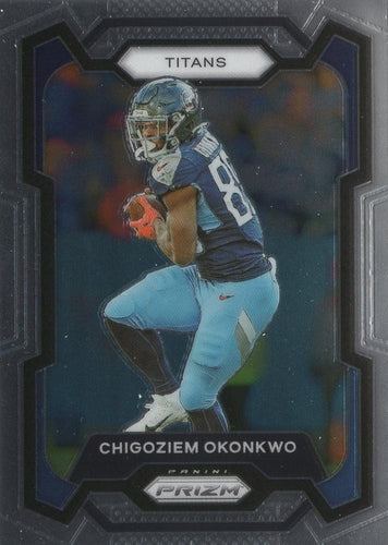 #288 Chigoziem Okonkwo - Tennessee Titans - 2023 Panini Prizm Football