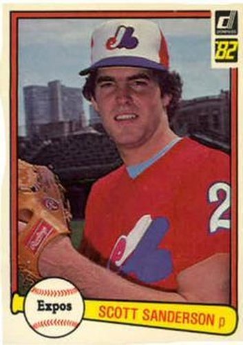 #288 Scott Sanderson - Montreal Expos - 1982 Donruss Baseball