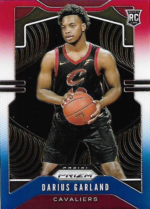 #288 Darius Garland - Cleveland Cavaliers - 2019-20 Panini Prizm - Prizms Red White and Blue Basketball