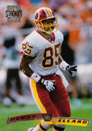 #289 Henry Ellard - Washington Redskins - 1996 Stadium Club Football