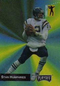 #289 Stan Humphries - San Diego Chargers - 1993 Playoff Football