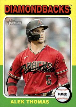 #289 Alek Thomas - Arizona Diamondbacks - 2024 Topps Heritage Baseball