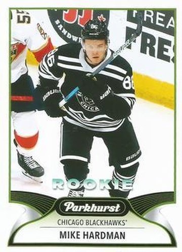 #289 Mike Hardman - Chicago Blackhawks - 2021-22 Parkhurst Hockey