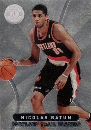 #289 Nicolas Batum - Portland Trail Blazers - 2012-13 Panini Totally Certified Basketball
