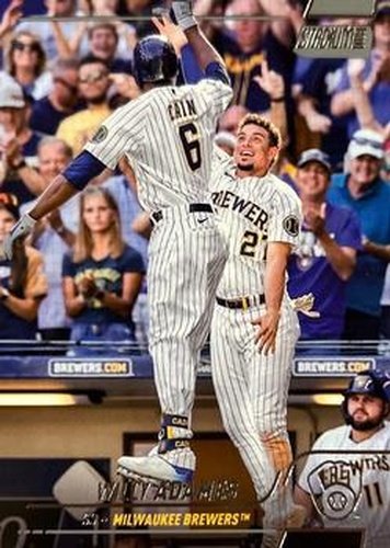 #289 Willy Adames - Milwaukee Brewers - 2022 Stadium Club Baseball
