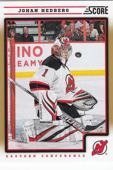 #289 Johan Hedberg - New Jersey Devils - 2012-13 Score - Gold Rush Hockey