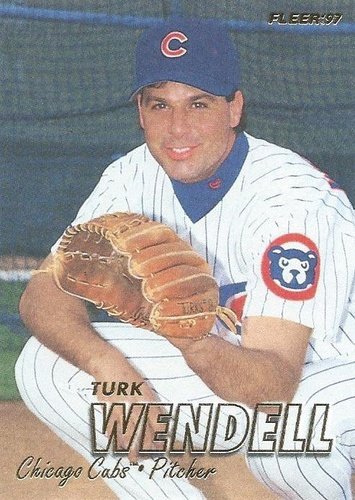 #289 Turk Wendell - Chicago Cubs - 1997 Fleer Baseball