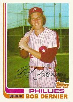 #28T Bob Dernier - Philadelphia Phillies - 1982 Topps Traded Baseball
