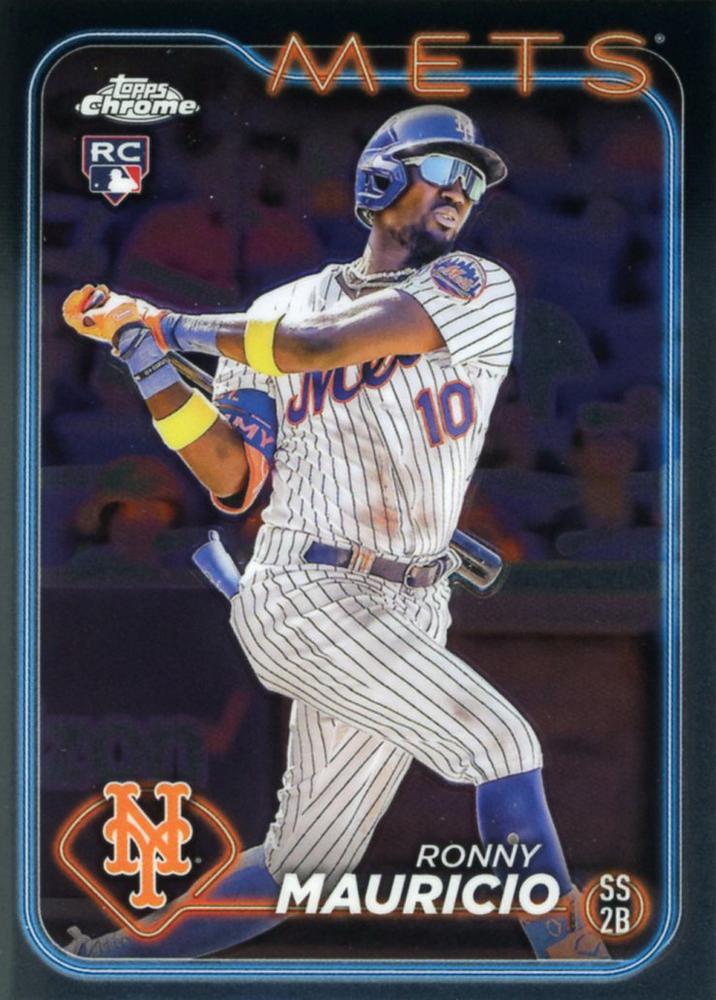 #28 Ronny Mauricio - New York Mets - 2024 Topps Chrome Baseball