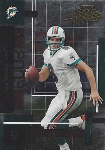 #28 Jay Fiedler - Miami Dolphins - 2003 Playoff Absolute Memorabilia Football