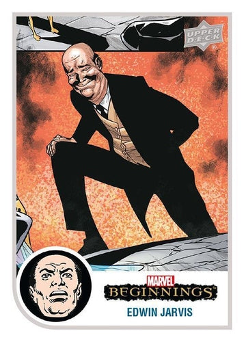 #28 Edwin Jarvis - 2022 Upper Deck Marvel Beginnings