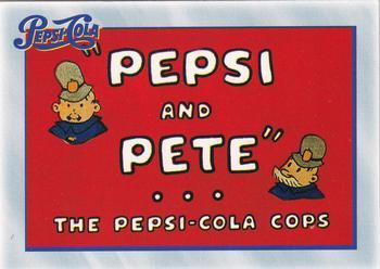 #28 Pepsi-Cola Cops - 1994 Dart Pepsi-Cola Collector's Series 1