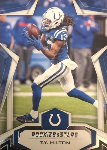 #28 T.Y. Hilton - Indianapolis Colts - 2019 Panini Rookies & Stars Football