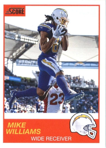 #28 Mike Williams - Los Angeles Chargers - 2019 Score Football