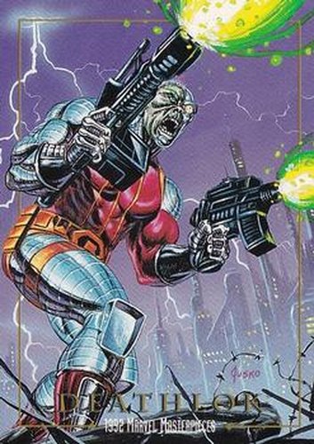 #28 Deathlok - 1992 SkyBox Marvel Masterpieces