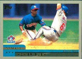 #28 Homer Bush - Toronto Blue Jays - 2000 Topps Baseball