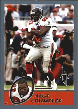 #28 Alge Crumpler - Atlanta Falcons - 2003 Topps Football