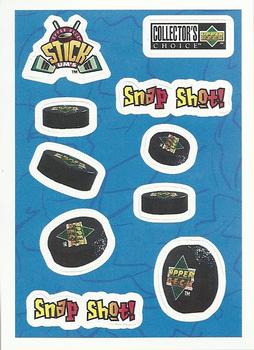 #S28 Snap Shot! - 1996-97 Collector's Choice - Stick-Ums Hockey