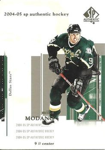 #28 Mike Modano - Dallas Stars - 2004-05 SP Authentic Hockey
