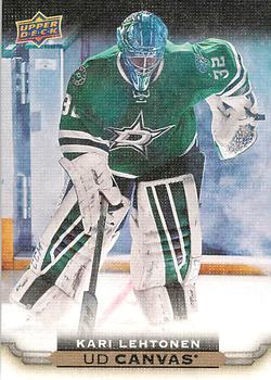 #C28 Kari Lehtonen - Dallas Stars - 2015-16 Upper Deck - UD Canvas Hockey