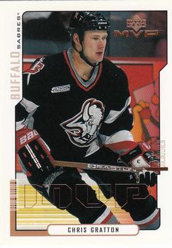 #28 Chris Gratton - Buffalo Sabres - 2000-01 Upper Deck MVP Hockey