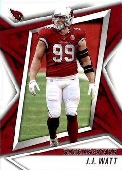#28 J.J. Watt - Arizona Cardinals - 2021 Panini Rookies & Stars Football