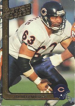 #28 Jay Hilgenberg - Chicago Bears - 1991 Action Packed Football