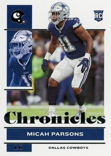 #28 Micah Parsons - Dallas Cowboys - 2021 Panini Chronicles Football