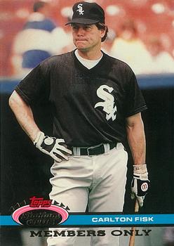 #NNO Carlton Fisk - Chicago White Sox - 1991 Stadium Club Members Only