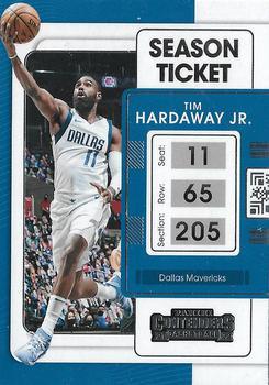 #28 Tim Hardaway Jr. - Dallas Mavericks - 2021-22 Panini Contenders Basketball