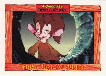 #28 Tanya Sings for Supper - 1991 Impel An American Tail: Fievel Goes West