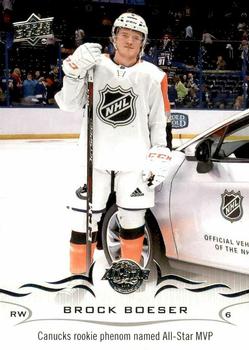 #528 Brock Boeser - 2018-19 Upper Deck Hockey