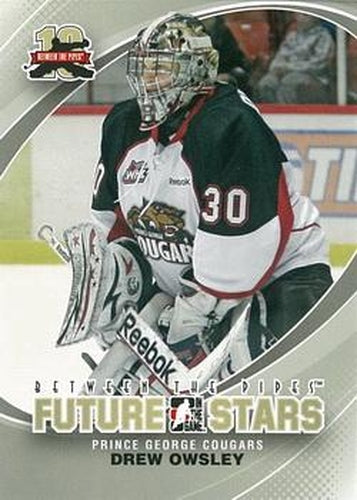 #28 Drew Owsley - Prince George Cougars - 2011-12 In The Game Between The Pipes Hockey